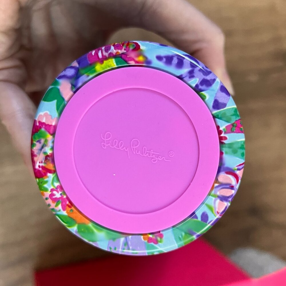 NEW Lilly Pulitzer Me & My Zesty Floral Double Wall Stainless Steel Tumbler - Picture 5 of 10